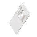 SLV 48V TRACK End cap for mounting track deep