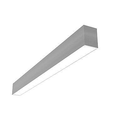  Flos In-Finity 70 Surface 4000K Micro-Prismatic Diffuser Anodized Grey N70S254U02B PS1031241-57559