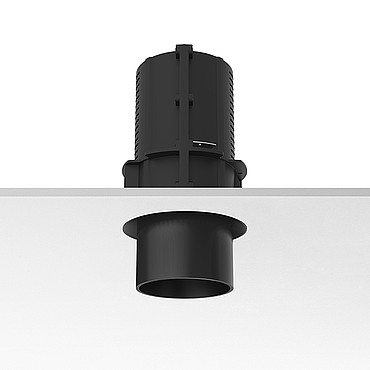  Flos UT Downlight No Trim 86 Non Dimmable Black 09.4925.14A PS1028664-54356
