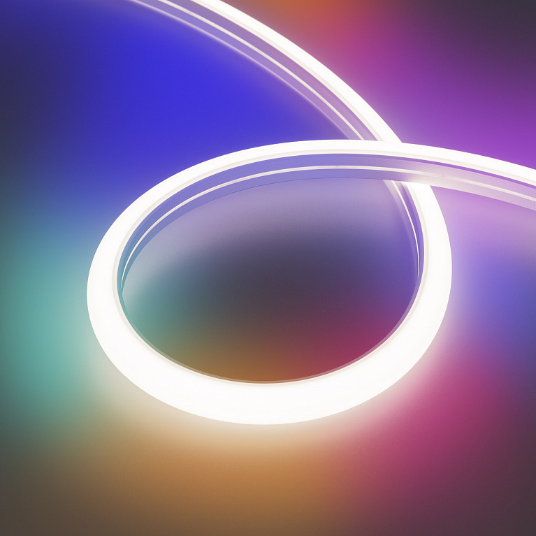 Гибкий неон Arlight DMX MOONLIGHT-TOP-B84-16x15mm 24V RGB-PX7 360deg (18 W/m, IP67, 5m, wire x2) 045437 PS1051800