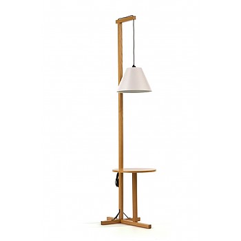 Floor Lamp Table Woodman