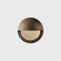 Round recessed wall shielded Bega