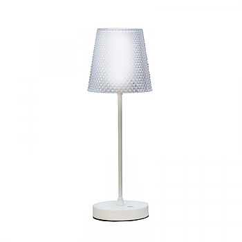 LA ANGINA/A B белая с акриловым абажуром Contemporanea